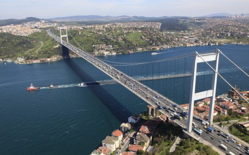 PE Pipes Passing the Bosphorus